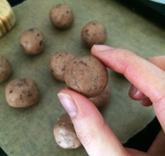 cookies cream protein truffle